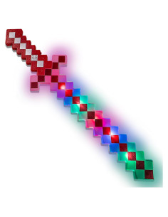 Espada de Juguete Pixel LED Fun Central 61 cm Roja