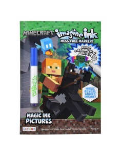 Libro para Colorear Imagine Ink Minecraft - Sin Desorden