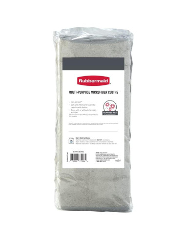 Toallas de Microfibra Rubbermaid 24 Unidades 30.48cm x 30.48cm