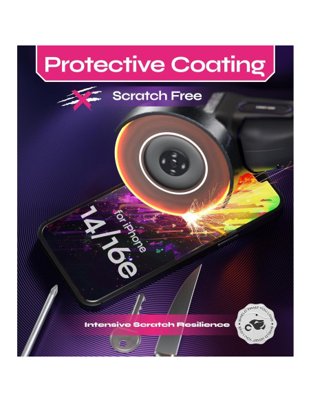 Protector de Pantalla Vidrio Templado Defenslim 2-Pack iPhone 14/16e