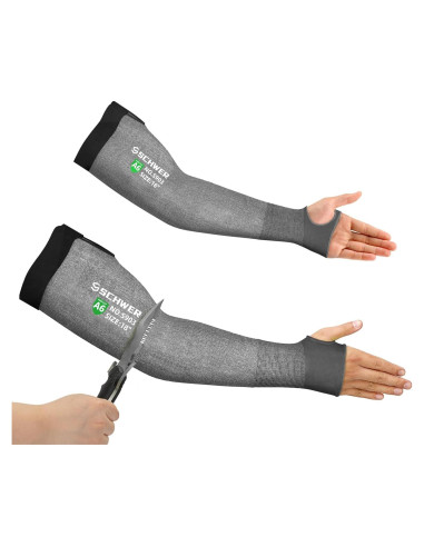 Mangas Resistentes a Cortes Schwer AIR-SKIN A6 45.72 cm UV UPF50+