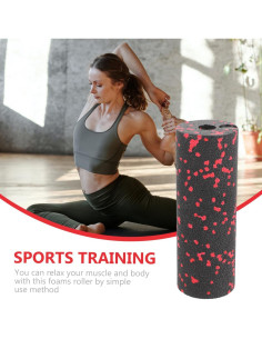 Rodillo de Espuma POPETPOP para Yoga y Masaje Muscular 15x5.4cm 2