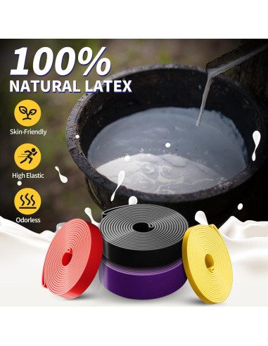 Bandas de Resistencia YONKFUL - 4 Niveles para Ejercicio