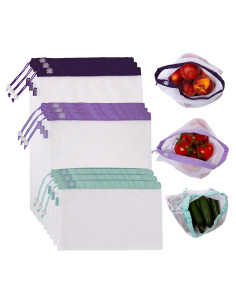 Bolsas de Malla Ecológicas Reutilizables Lotus - 11.34 kg