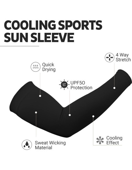 Mangas de Protección Solar UV UPF 50 Unisex - Cubierta de Tatuaje