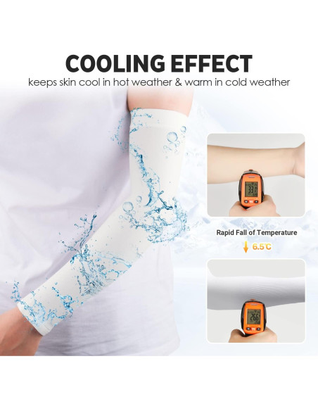 Mangas de Protección Solar UV UPF 50 Unisex - Cubierta de Tatuaje