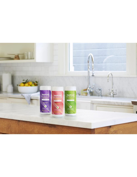 Toallitas de limpieza multiusos Method Lavanda 210 unidades
