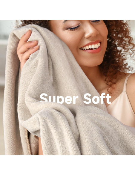 Toalla de Pelo Microfibra Umisleep 104x56 cm Camello Absorbente
