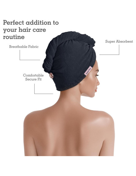 Toalla de Microfibra para Cabello Brook + Bay - Secado Rápido