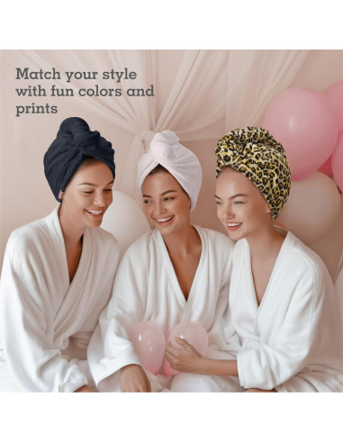 Toalla de Microfibra para Cabello Brook + Bay - Secado Rápido