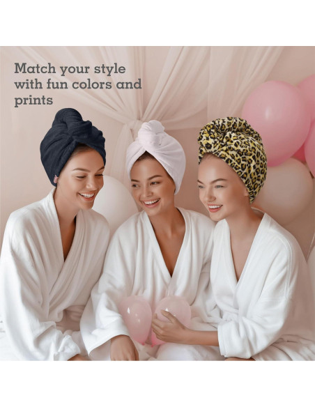 Toalla de Microfibra para Cabello Brook + Bay - Secado Rápido