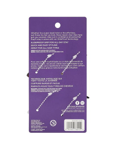 Clips de Garra Medianos Goody SlideProof - 4 Unidades Neutros 2