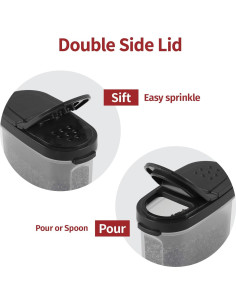 Contenedor de Especias SIGNORA WARE 237ml 2 Piezas con Tapa 2