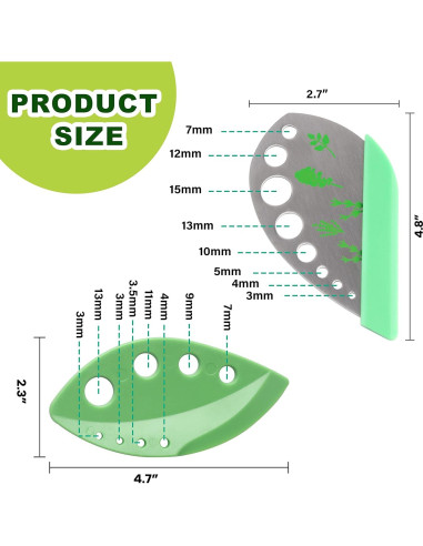 Tijeras de Cocina LUVCOSY de Acero Inoxidable 5 Cuchillas
