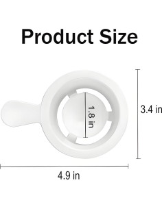 Separador de Huevos Vevirabe Grande - Libre de BPA, Ergonómico 2