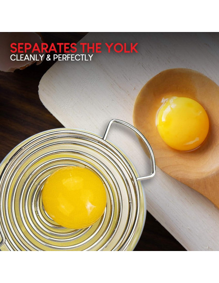 Separador de Huevos Acero Inoxidable Exultimate 25.4 cm