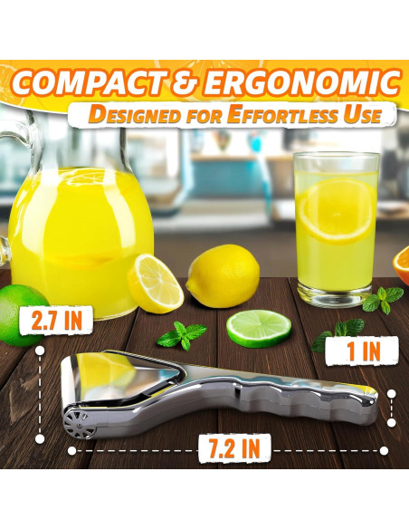Exprimidor de Limón Manual LEGLO de Acero Inoxidable 0.56 kg