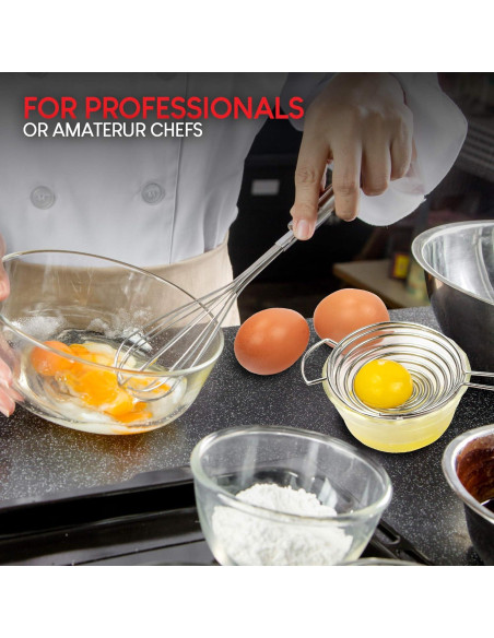 Separador de Huevos Acero Inoxidable Exultimate 25.4 cm