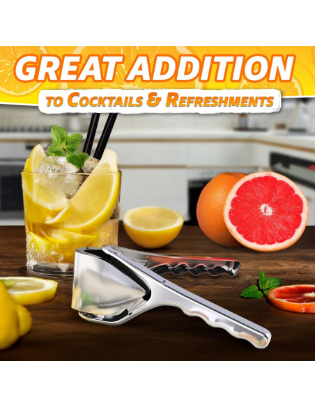 Exprimidor de Limón Manual LEGLO de Acero Inoxidable 0.56 kg