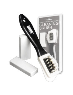 Cepillo 4 en 1 UNIS para limpieza de gamuza y nobuck