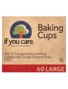 Taza de Hornear Grande Si Te Importa - 60 Unidades Kosher