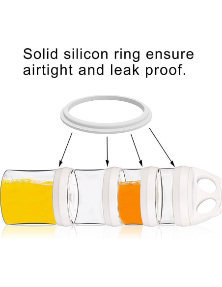 Contenedor de Almacenamiento Apilable BeneLabel 0.92L Blanco