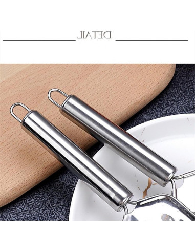 Rallador de Queso WENHUAZAI de Acero Inoxidable 2 Pcs