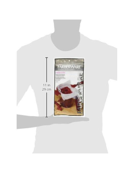 Gasa Clásica Farberware 100% Algodón Blanca 1.83 m