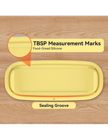 Plato para Mantequilla con Tapa y Cuchillo XICVIC 19.4x8.2cm