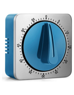 Temporizador de Cocina Mecánico Albayrak Azul Acero Inoxidable