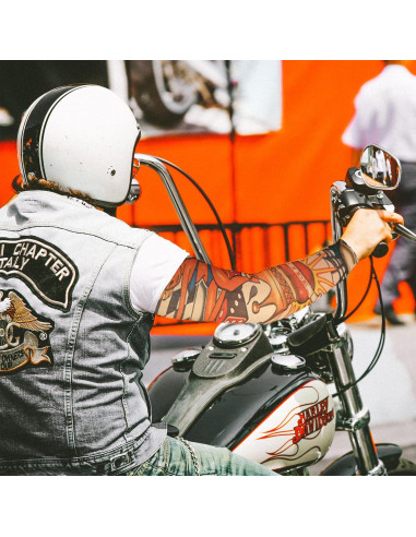 20 Piezas Mangas de Tatuaje Temporales Unisex ChurlChurl