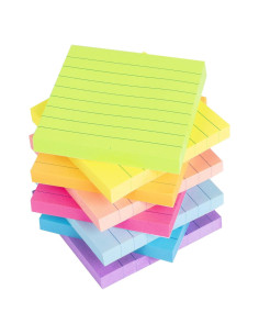 Notas Adhesivas Coloridas Vanpad 7.6x7.6 cm 8 Pads 82 Hojas