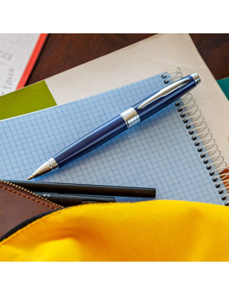 Conjunto de bolígrafos ZenZoi de lujo con recargas - Azul