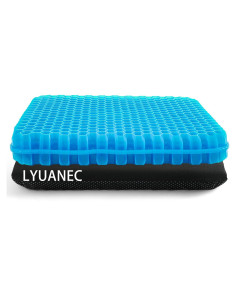 Cojín de Gel LYUANEC 41.91x36.83 cm Antideslizante Suave