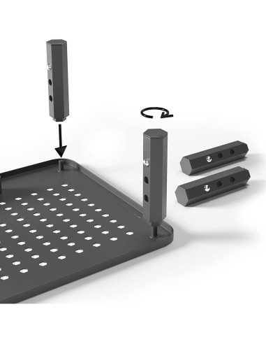 Soporte Elevador para Monitor EVOOMI - Antideslizante, Acero HD