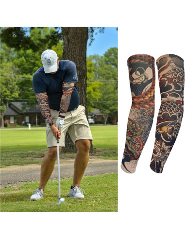 20 Mangas de Tatuaje ChurlChurl Unisex, Protección Solar