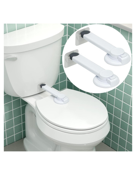 Cerradura de Seguridad para Inodoro Wappa Baby - Paquete de 2 Cerradura de Seguridad para Inodoro Wappa Baby - Paquete de 2