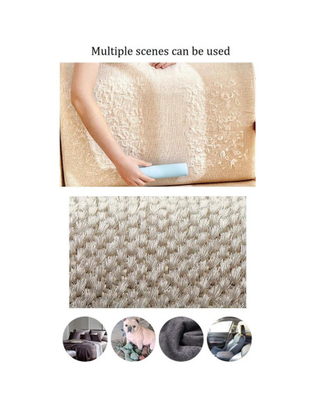 Removedor de Pelo de Mascota Pets Park Rosa Reutilizable 18.3cm