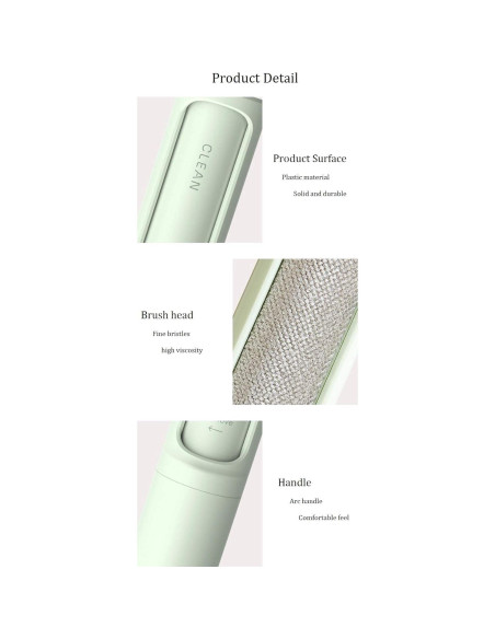 Removedor de Pelo de Mascota Pets Park Rosa Reutilizable 18.3cm