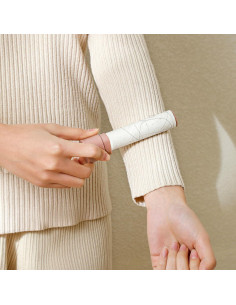 Mini Rodillo Quitapelusas MINGRACE Rosa Pastel 40 Hojas 2