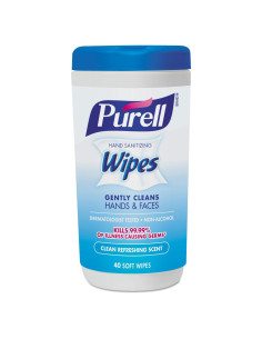 Toallitas Desinfectantes Purell, 40 Toallitas x 6 Envases