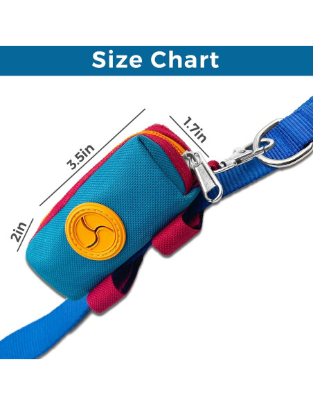 Dispensador de Bolsas de Excremento de Perro Lepawit Azul