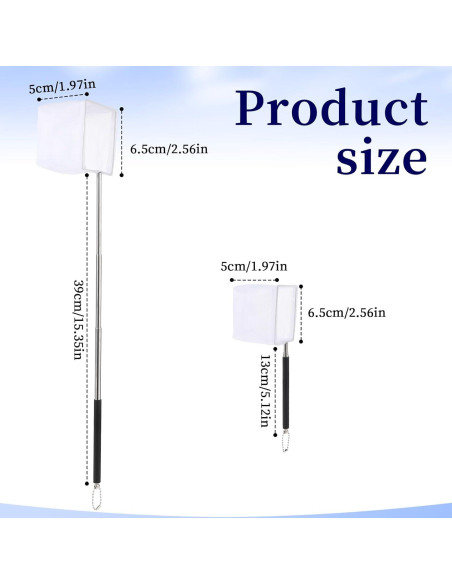 Red para Acuario Hariendny 6.5cm Mango Retráctil Negro