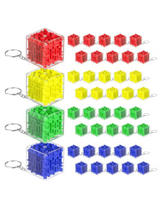 50 Piezas Juguete Rompecabezas Laberinto 3D Halloscume 3 cm
