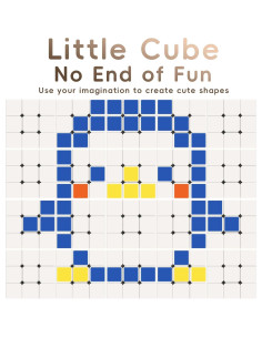 Mini Cubos de Rompecabezas FIVEDAOGANG - Paquete de 24, 3 cm 2