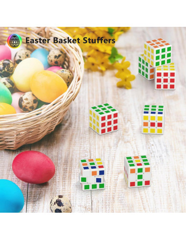 32 Mini Cubos Rompecabezas Vdealen 3x3 para Niños - 3 cm