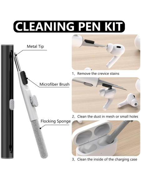 Funda protectora de silicona Ljusmicker para AirPods Pro 2/1