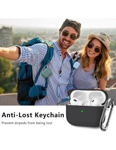 Funda protectora de silicona Ljusmicker para AirPods Pro 2/1