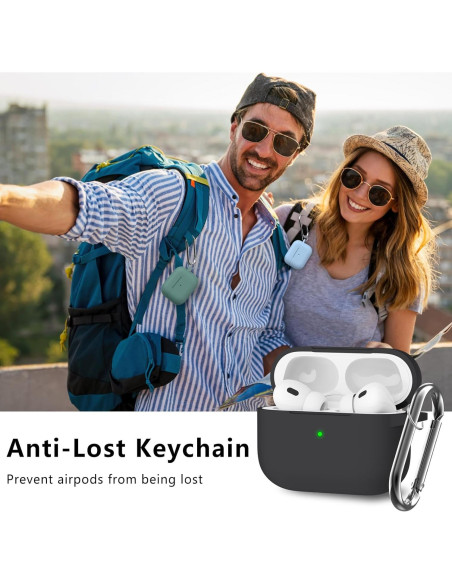 Funda protectora de silicona Ljusmicker para AirPods Pro 2/1