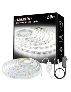 Tira de LED Regulable dalattin 6.1m 24V 6500K Blanca